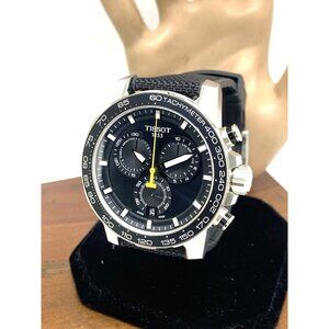 Tissot Men's Watch Supersport Swiss Quartz Chronograph Black Dial T1256171705102